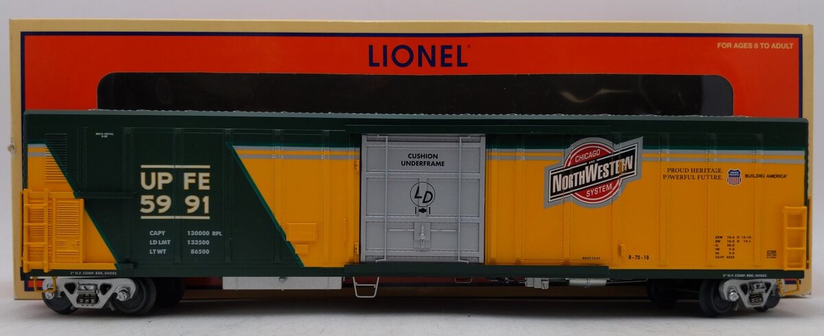 Lionel 6-27396 O Gauge Chicago & North Western Heritage Mechanical Reefer #5991 LN/Box