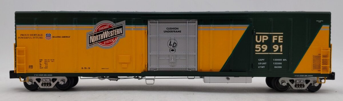 Lionel 6-27396 O Gauge Chicago & North Western Heritage Mechanical Reefer #5991 LN/Box