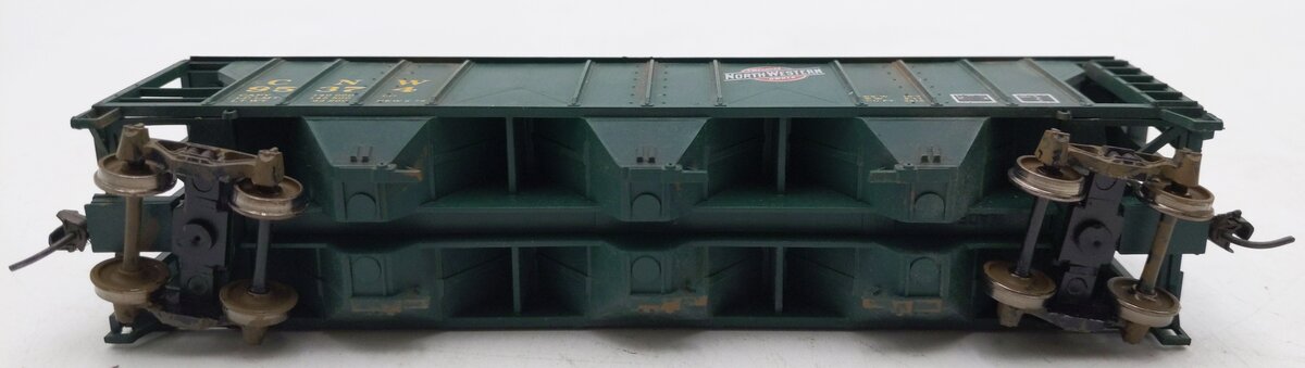 Con-Cor 0001-009532 HO Scale PS2 3Bay Covered Hopper C&N #95374  Weathered/Box