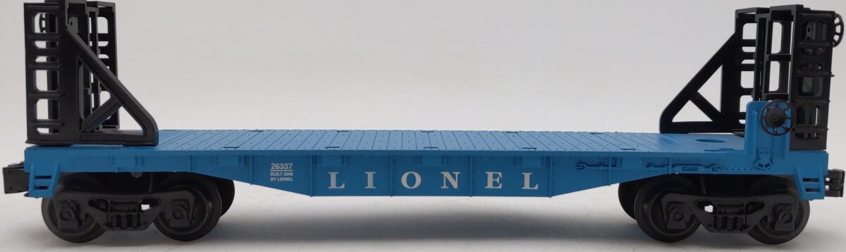 Lionel 6-26337 O Gauge New York Central Bulkhead Flatcar VG