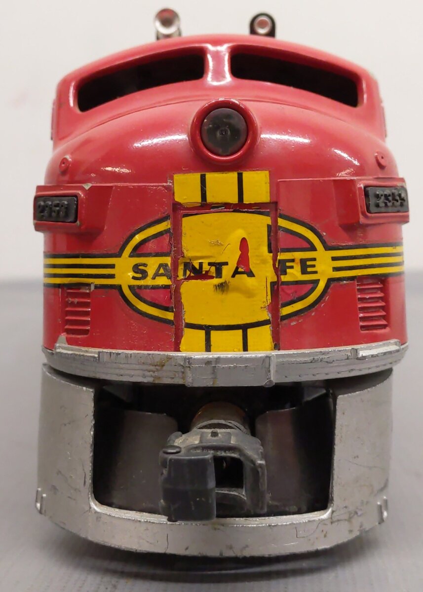 Lionel 2353 Vintage O Santa Fe F-3  Dummy Diesel Locomotive VG/Box