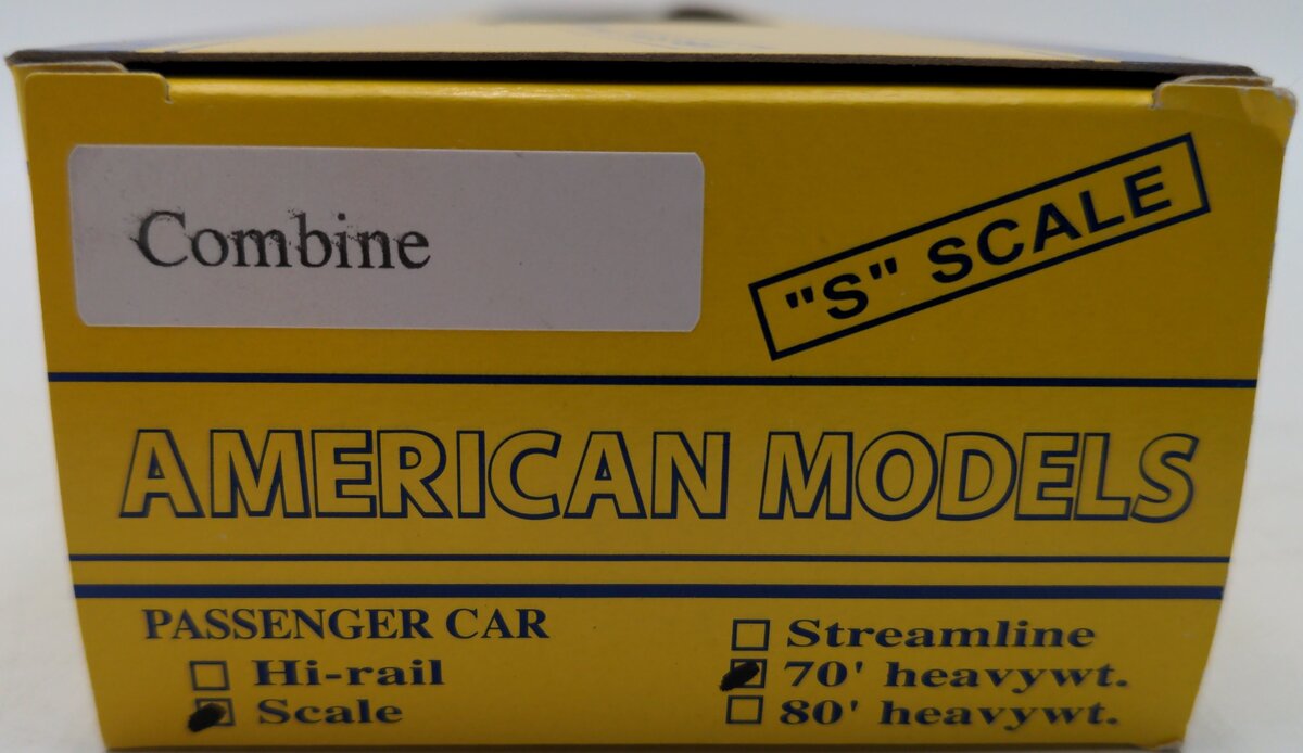 American Models S Scale Chesapeake & Ohio Passenger Car #742 EX/Box