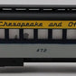 American Models S Scale Chesapeake & Ohio Passenger Car #742 EX/Box