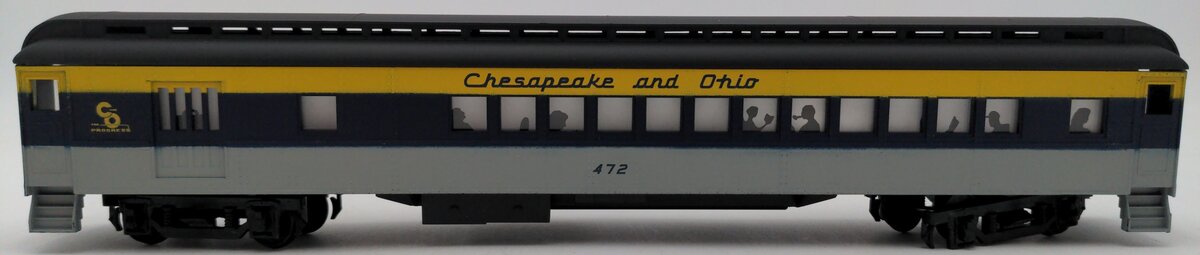 American Models S Scale Chesapeake & Ohio Passenger Car #742 EX/Box