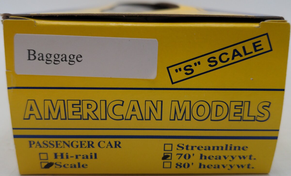 American Models S Scale Chesapeake & Ohio Baggage Car #315 EX/Box