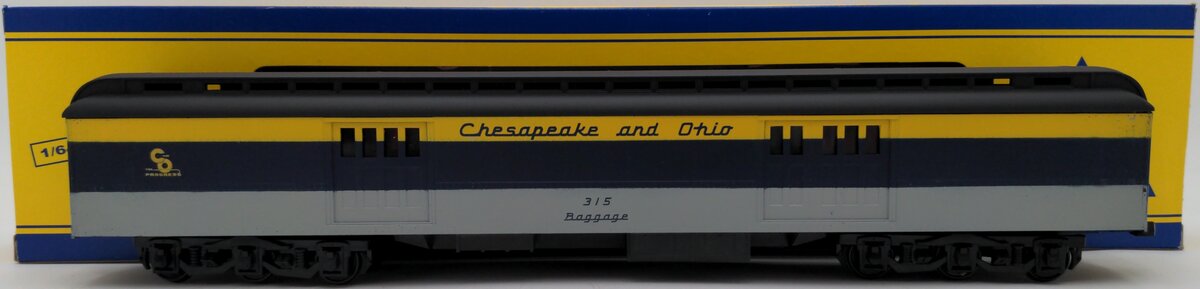 American Models S Scale Chesapeake & Ohio Baggage Car #315 EX/Box