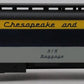 American Models S Scale Chesapeake & Ohio Baggage Car #315 EX/Box