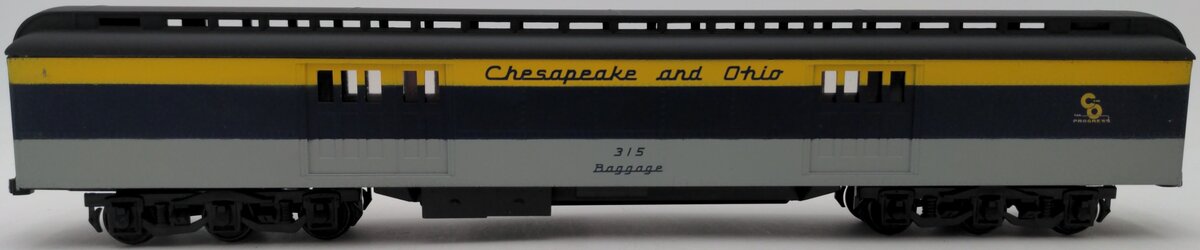 American Models S Scale Chesapeake & Ohio Baggage Car #315 EX/Box