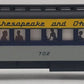 American Models S Scale Chesapeake & Ohio Passenger Car #702 EX/Box