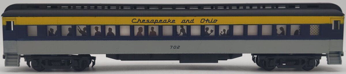 American Models S Scale Chesapeake & Ohio Passenger Car #702 EX/Box