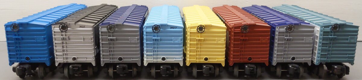 Lionel O Assorted Boxcars 6-29236, 6-29285, 6-19949, 6-29284, 6-29226 [8] LN/Box