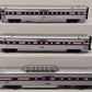 MTH 20-6548 O Gauge Amtrak Passenger Cars #1832, #4012, #9410 EX