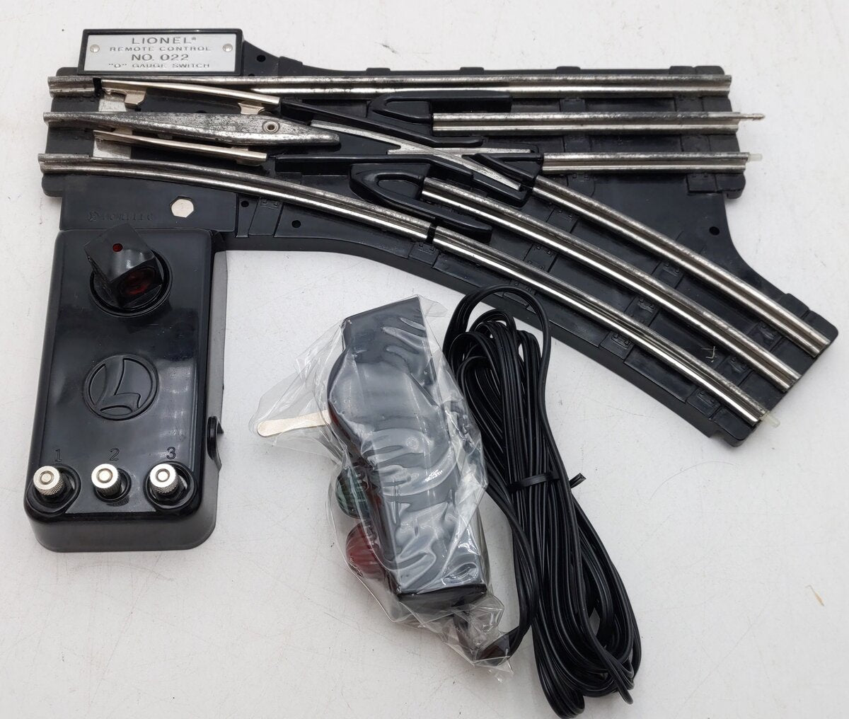 Lionel 6-14062 O Gauge Remote-Control 022 Left Hand Switch Turnout EX/Box