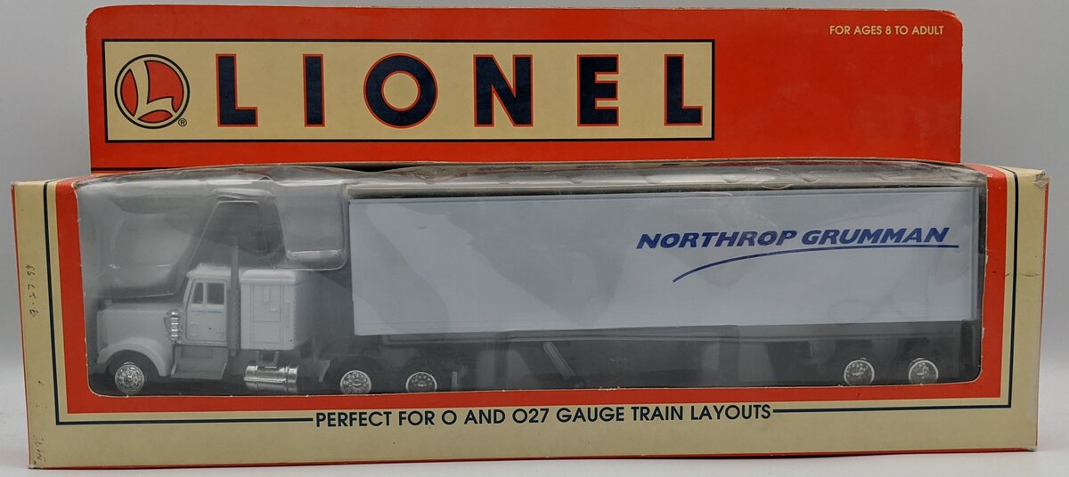 Lionel 6-52166 1:64 Northrop Grumman White w/Blue Diecast Tractor Trailer