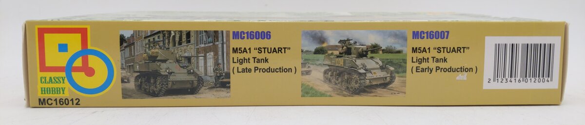 Classy Hobby 16012 1:16 WWII US Tank Crew Figure Kit MT/Box