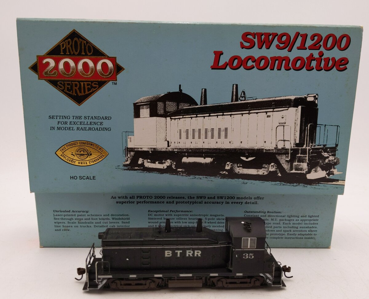 Proto 2000  HO Scale BTRR SW1200 Diesel Switcher #35 Custom Painted/Box