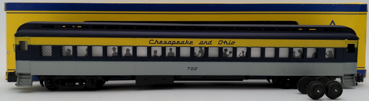 American Models S Gauge Chesapeake & Ohio Passenger Car #702 VG/Box