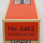 Lionel 6462 O New York Central Black Gondola w/ Custom Barrel Ramp LN/Box