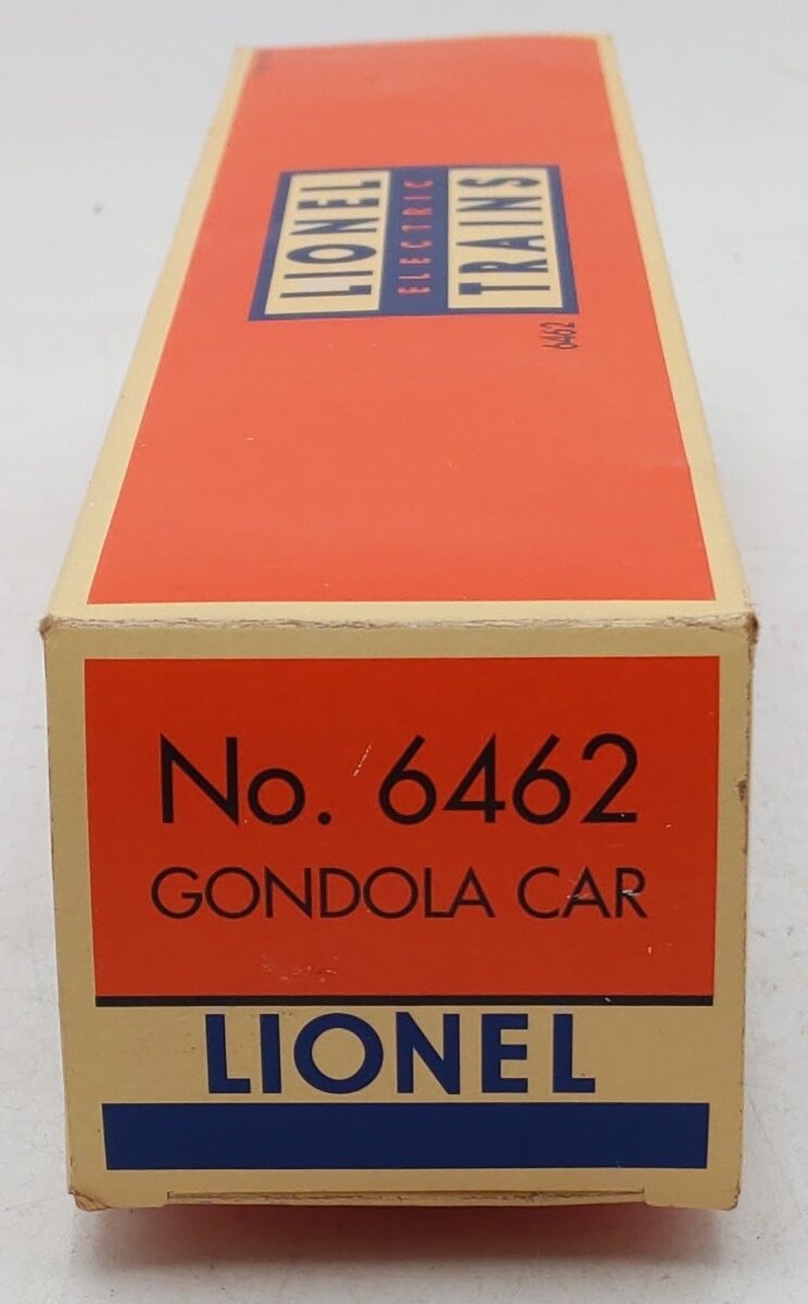 Lionel 6462 O New York Central Black Gondola w/ Custom Barrel Ramp LN/Box