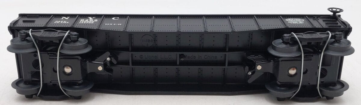 Lionel 6462 O New York Central Black Gondola w/ Custom Barrel Ramp LN/Box