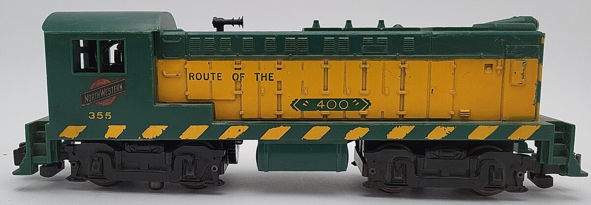 American Flyer 355 Vintage S Chicago & Northwestern Baldwin Diesel Switcher VG