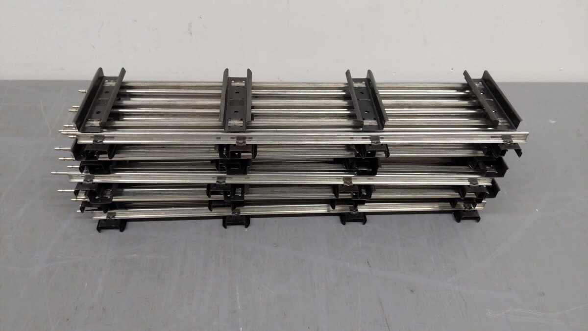 Lionel 6-65500 O Gauge 10" Standard Straight Track Section (10 pack) EX
