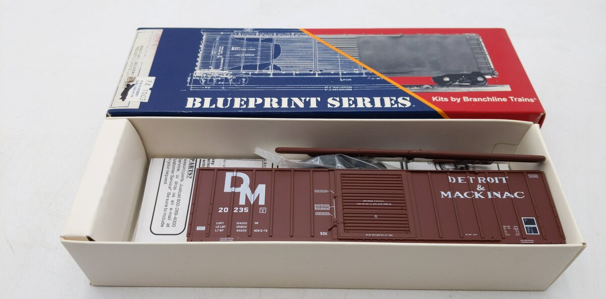 Branchline 2111 50' Berwick box D&M Kit NIB
