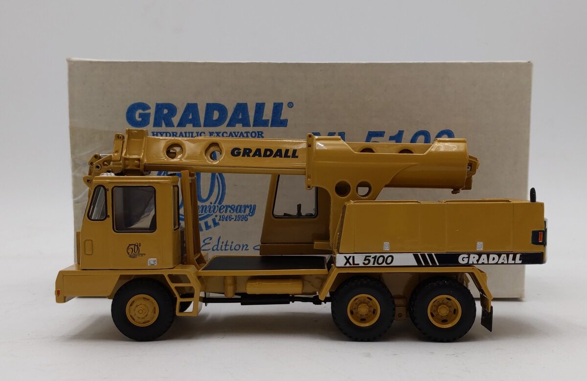 Gradall XL5100 1:50 Hydraulic Excavator Limited Edition Replica in Yellow EX/Box