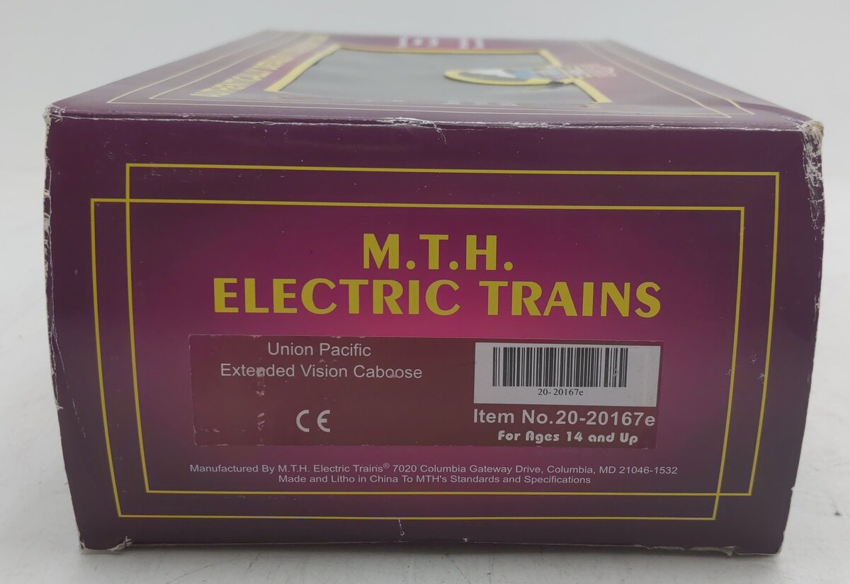MTH 20-20167E O Union Pacific Extended Vision Caboose #25956 LN/Box