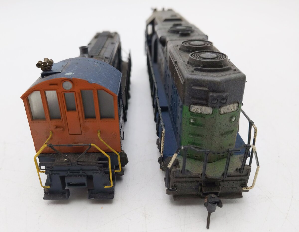 Atlas HO Scale BTRR Diesel Locomotives Weathered [2]