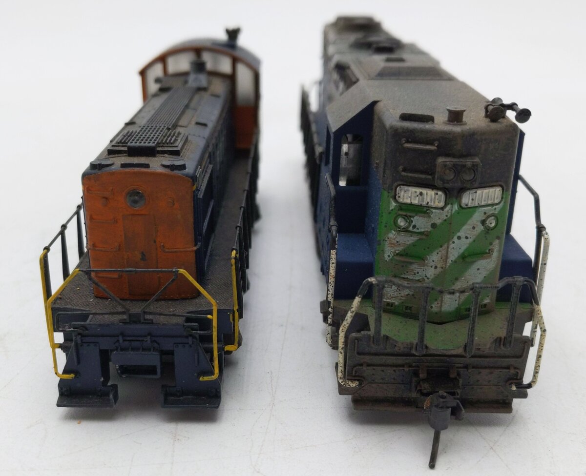 Atlas HO Scale BTRR Diesel Locomotives Weathered [2]