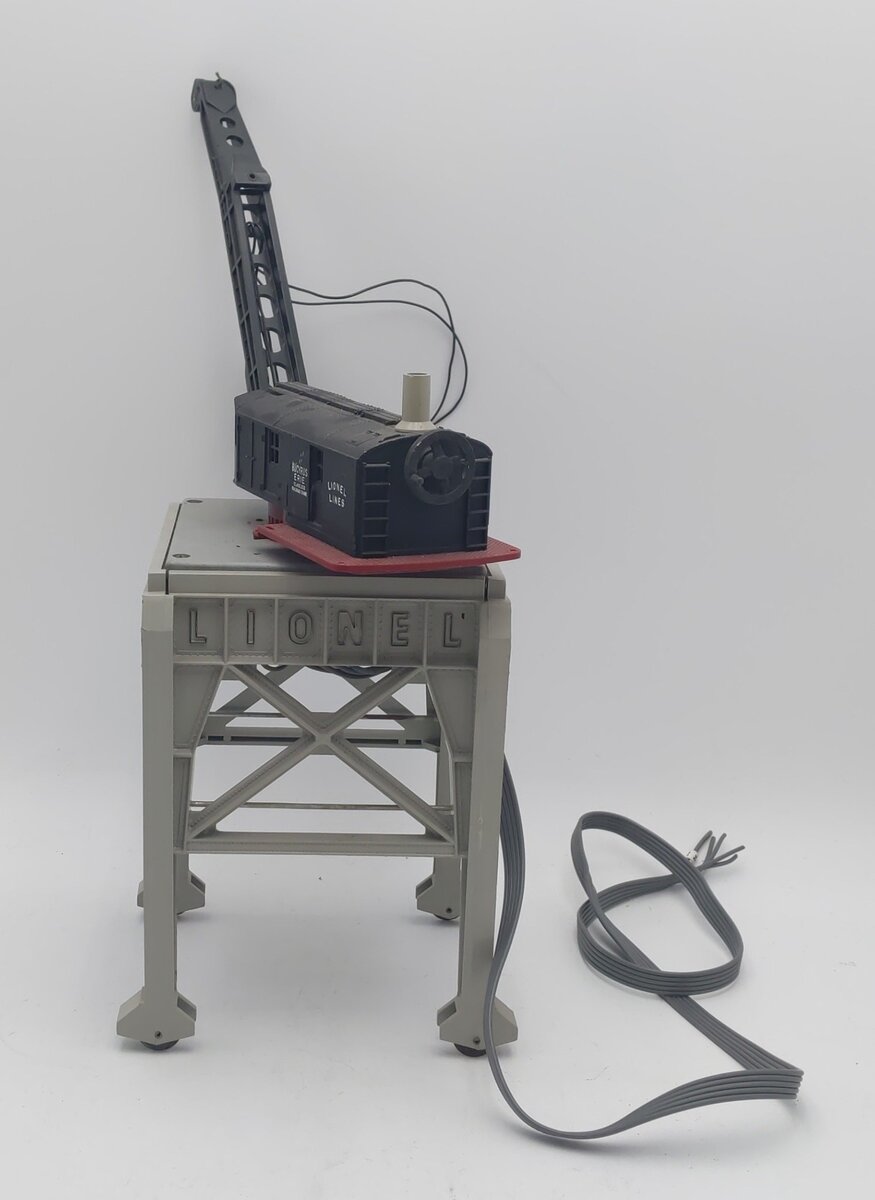 Lionel 282 Vintage O Bucyrus Erie Remote Control Gantry Crane EX