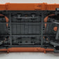 LGB 4111 G Scale OEG Flatcar w/ Cover (Orange) EX/Box