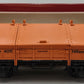 LGB 4111 G Scale OEG Flatcar w/ Cover (Orange) EX/Box