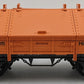 LGB 4111 G Scale OEG Flatcar w/ Cover (Orange) EX/Box