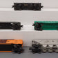 Lionel Vintage O Freight Cars: 2465, 6142, 6352, 6446-25, 3451 [5] EX