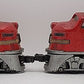 Lionel 2333 Vintage O Santa Fe F3 AA Diesel Set VG