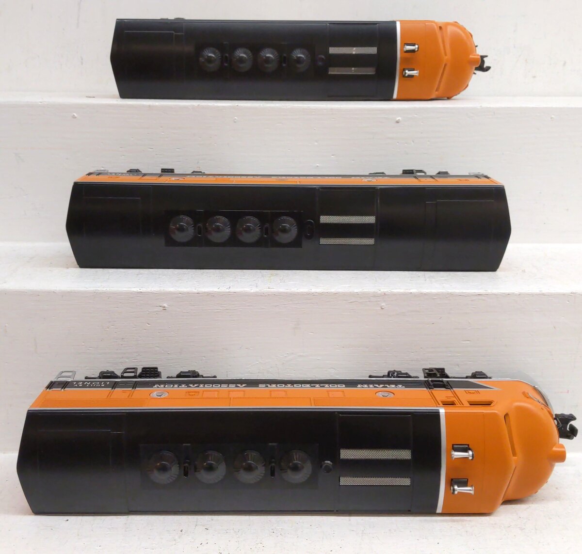 Lionel 6-11737 O Gauge TCA 40th Anniversary F3 ABA Diesel Locomotive Set EX/Box