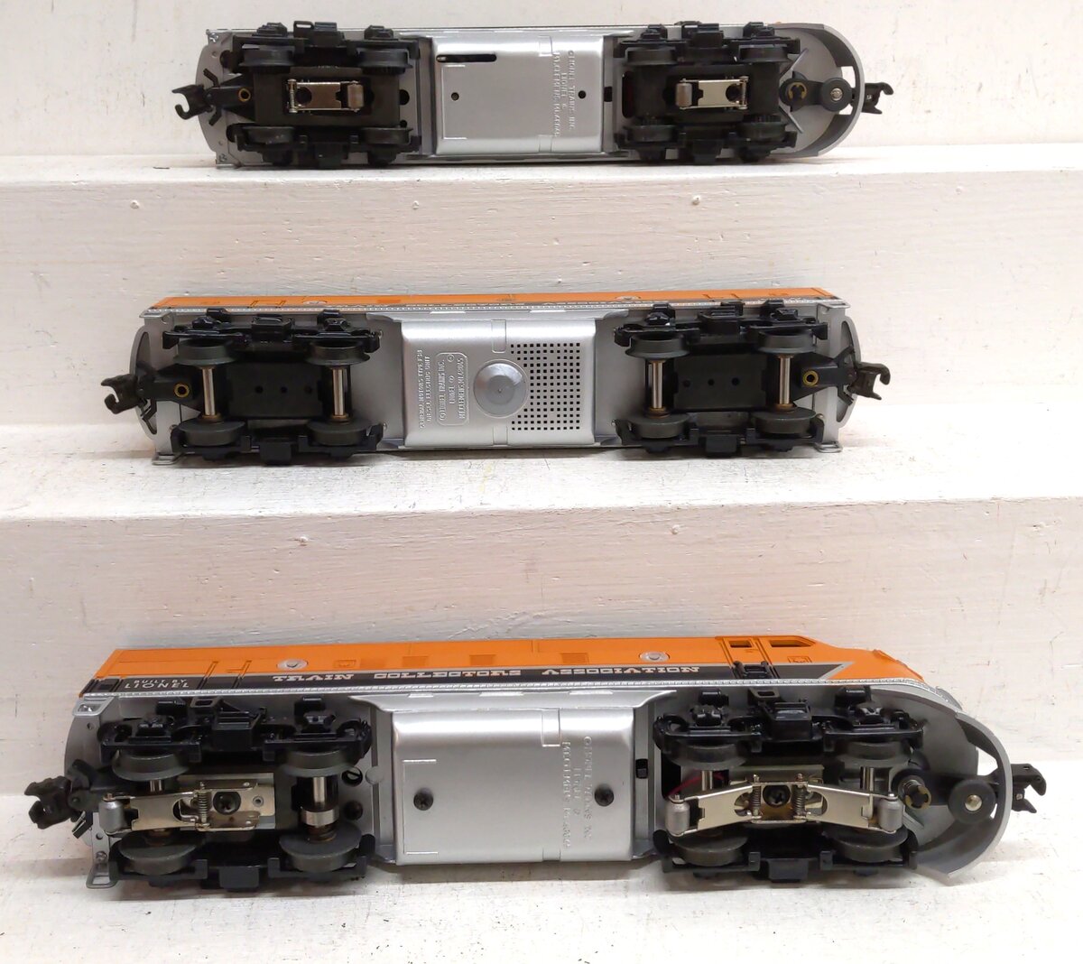 Lionel 6-11737 O Gauge TCA 40th Anniversary F3 ABA Diesel Locomotive Set EX/Box