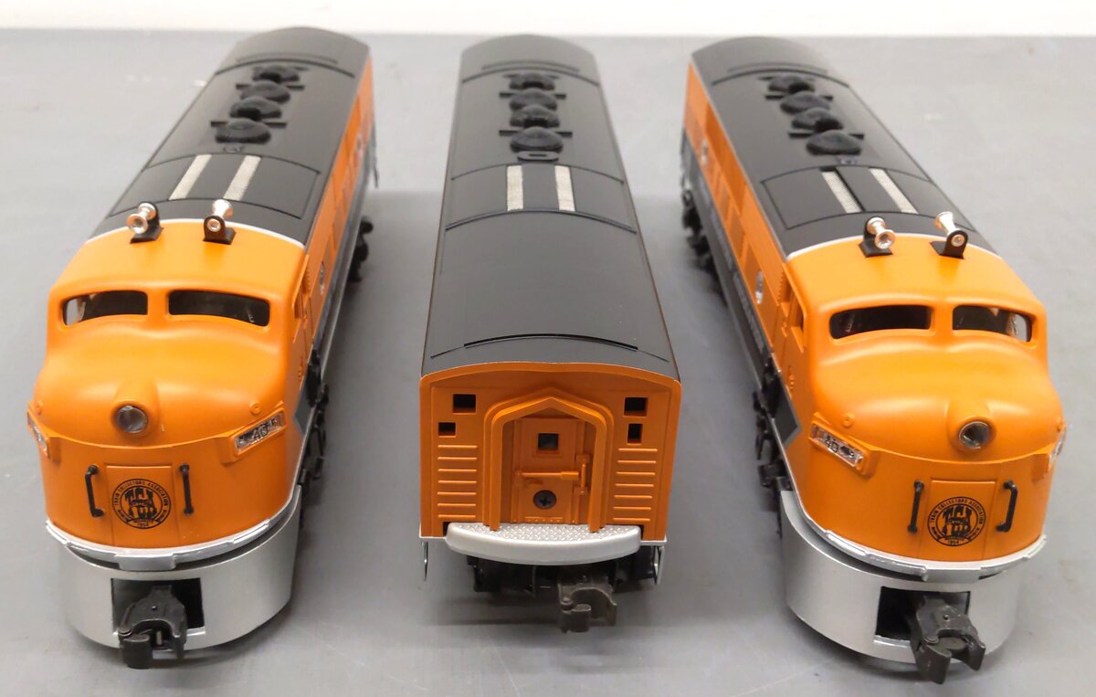 Lionel 6-11737 O Gauge TCA 40th Anniversary F3 ABA Diesel Locomotive Set EX/Box