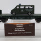 Menards 279-3449 O Gauge Army Flatcar with Military Van EX/Box