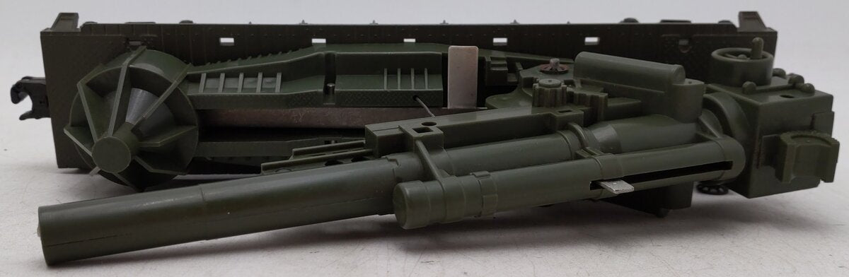 Lionel 6651 Vintage O USMC Olive Drab Cannon Car EX