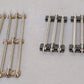 Lionel O Gauge Assorted Track; 6-65038, 6-12840, 6-65038 [9] VG