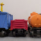 Lionel O Vintage Freight Cars: 6457, 6025, 6462, 3376, 36621 [5] VG