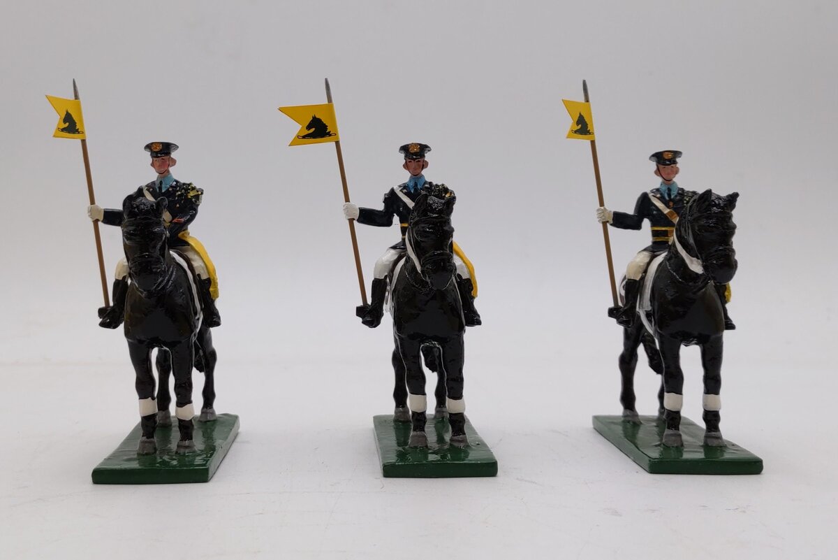 Culver By Martin Ritchie 1:43 Scale Black Horse Troop Lance Platoon set of 3 LN/Box