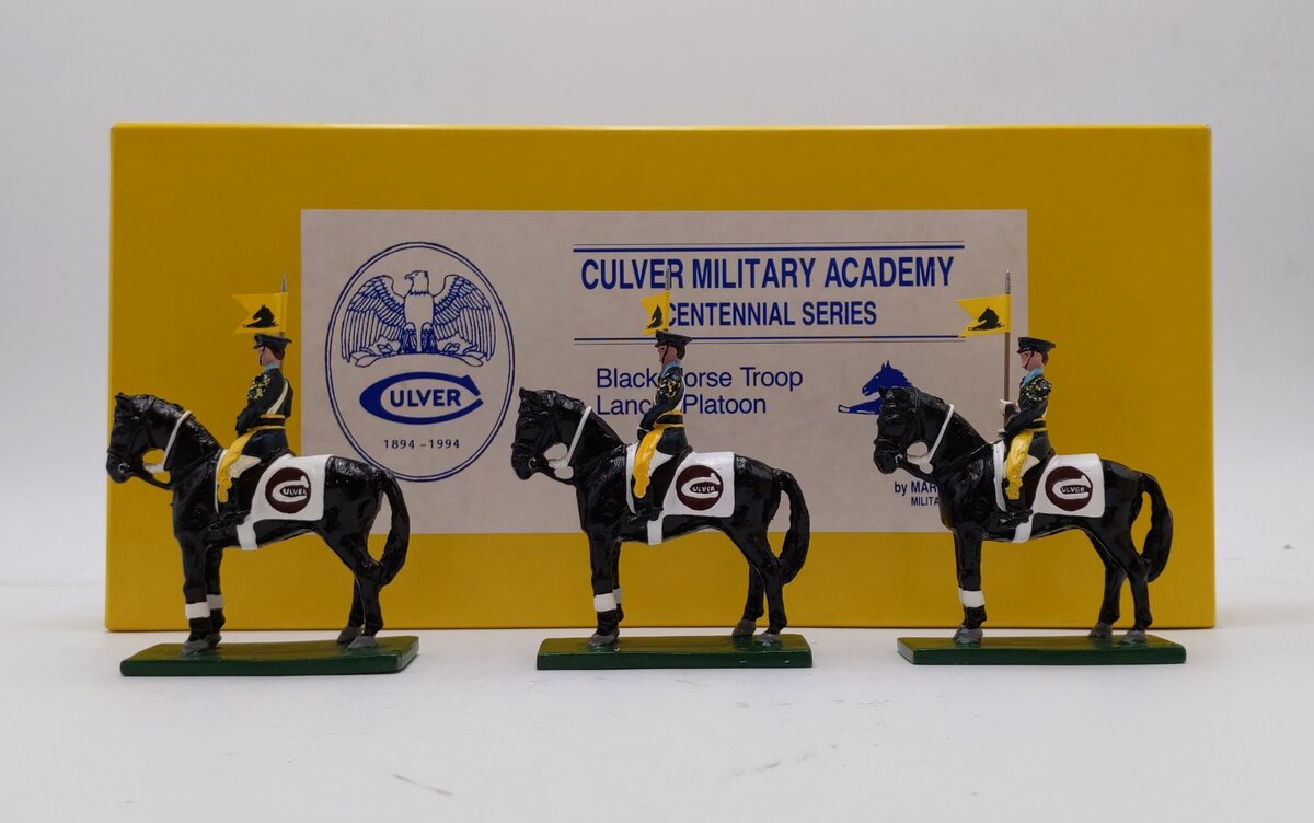 Culver By Martin Ritchie 1:43 Scale Black Horse Troop Lance Platoon set of 3 LN/Box