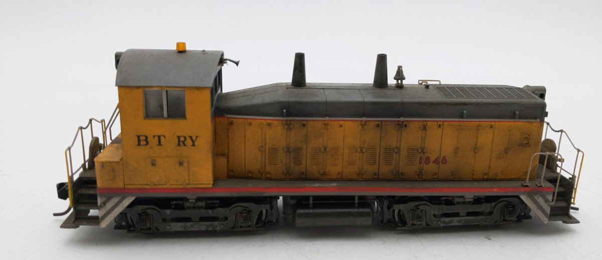 Life Like  HO Scale Weathered BTRV Diesel Locomotive #1846
