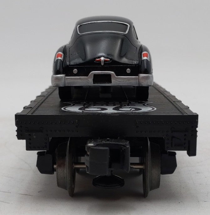 Lionel 6-17537 O Gauge Route 66 Flatcar with 2 Touring Coupes LN/Box