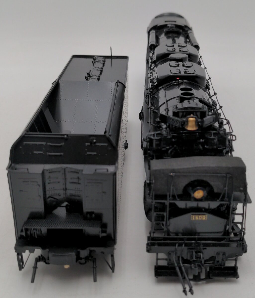 River Raisin Models S Scale Brass Chesapeake & Ohio 2-6-6-6 Loco & Tender #1600 EX/Box