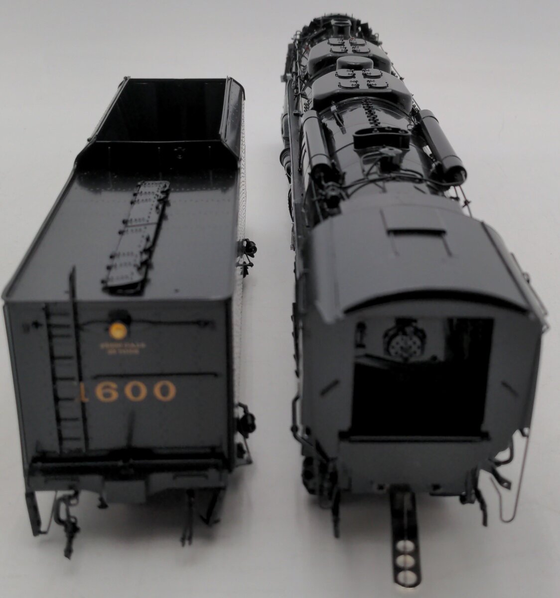 River Raisin Models S Scale Brass Chesapeake & Ohio 2-6-6-6 Loco & Tender #1600 EX/Box